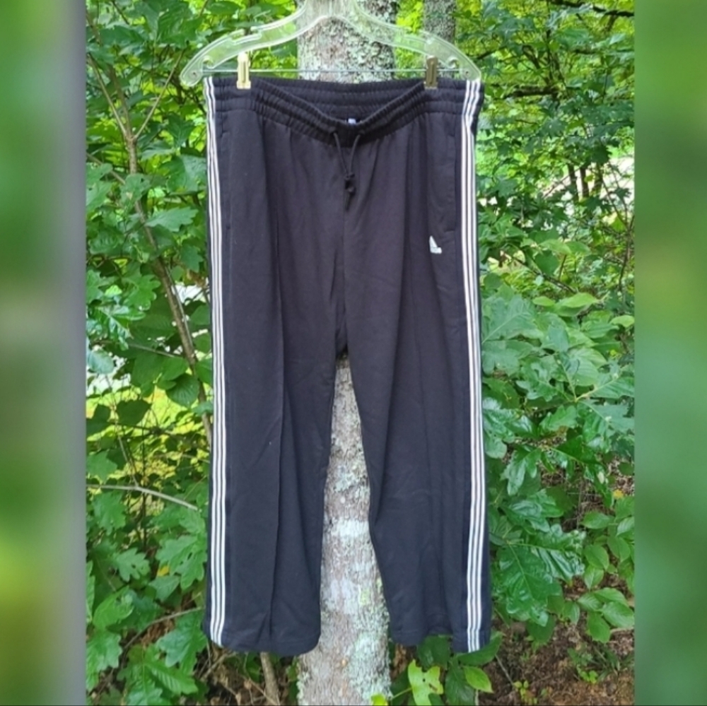 Adidas Track Pants in Black and White